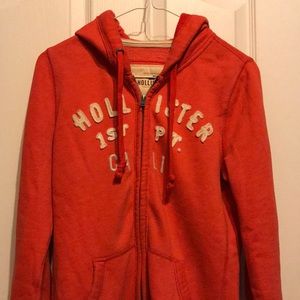 Women’s Orange M Hollister Hoodie